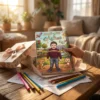 كتاب تلوين يصورة ابنك + الوان هديه