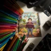 كتاب تلوين يصورة ابنك + الوان هديه
